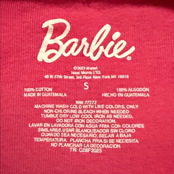 🖤BARBIE PINK CROP TOP SIZE S🖤 - Picture 6 of 7